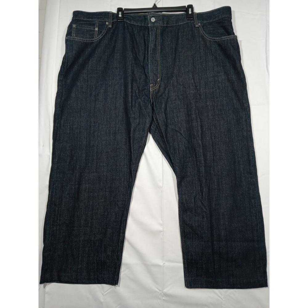 Levi's Men's Big 559 Loose‎ Fit Straight Denim Blue Jeans 50x26